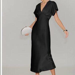 Elegant Black Women's Dress